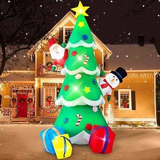 Arbol de navidad inflable 2.13m